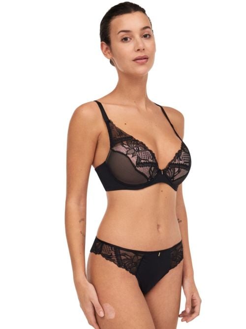 Orangerie dream wired bra, nero CHANTELLE