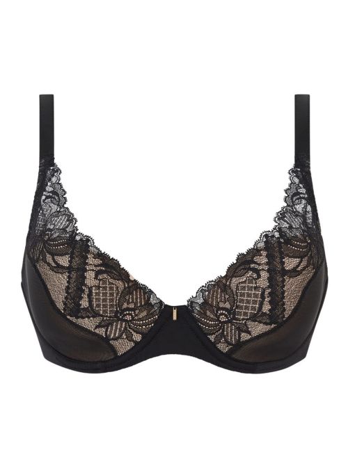 Orangerie Dream reggiseno con ferretto, nero