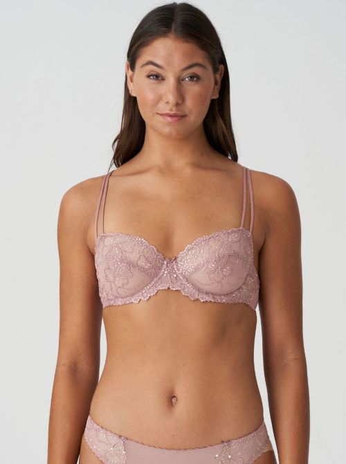 Jane Balconette bra with underwire, pink