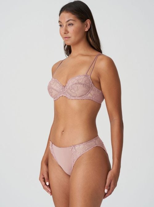 Jane Balconette bra with underwire, pink