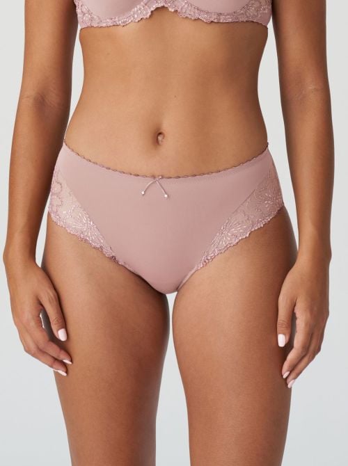 Jane slip a vita alta, rosa