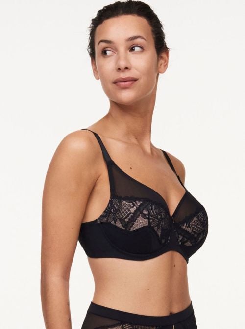 Orangerie Dream reggiseno con ferretto, nero