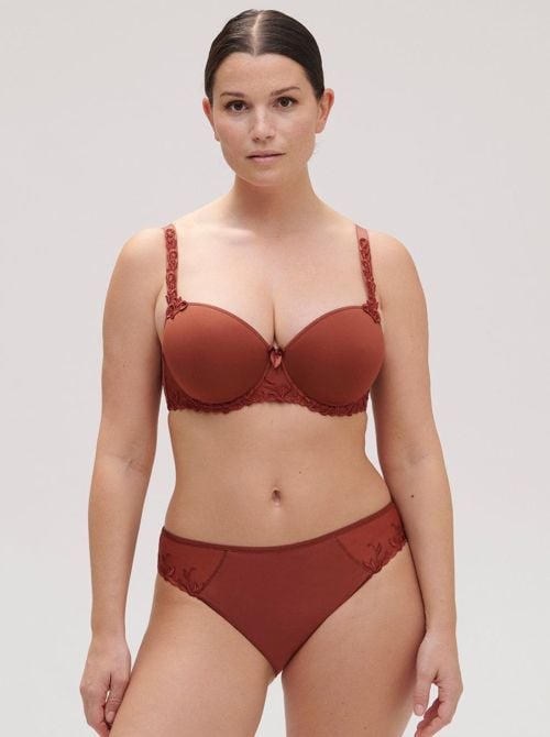 Andora padded balcony bra, brun canyon SIMONE PERELE