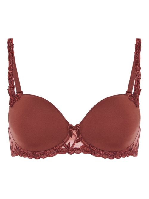 Andora padded balcony bra, brun canyon