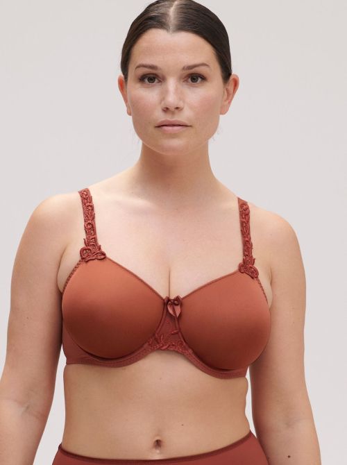 Andora padded bra with Multiposition straps, brun canyon SIMONE PERELE