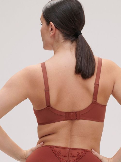 Andora padded bra with Multiposition straps, brun canyon