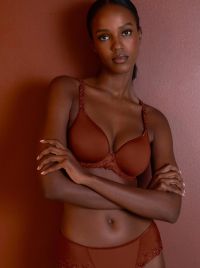 Andora Padded bra with Multiposition straps, brun canyon