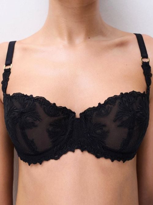 Champs Elysées balcony bra, black