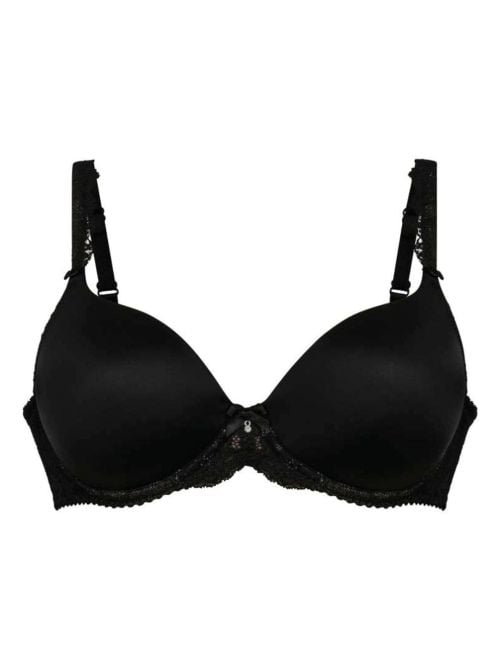 Bobette reggiseno con ferretto con coppe spacer, nero