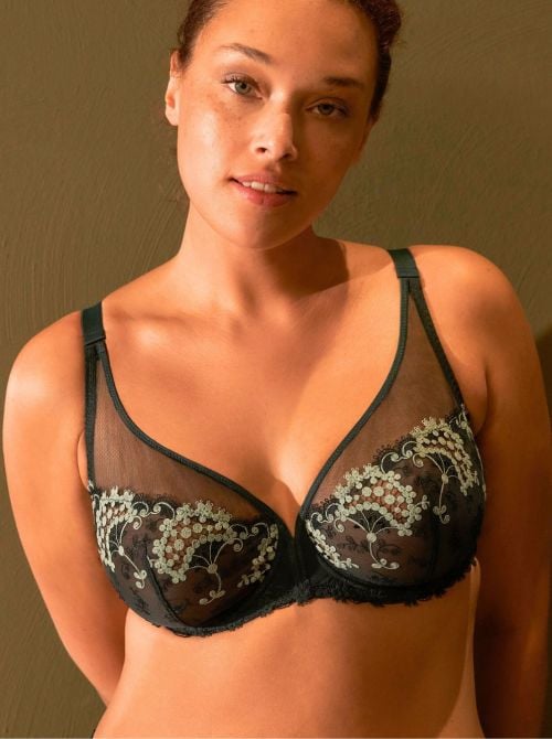 Wish bra with underwire, vert kolsaï