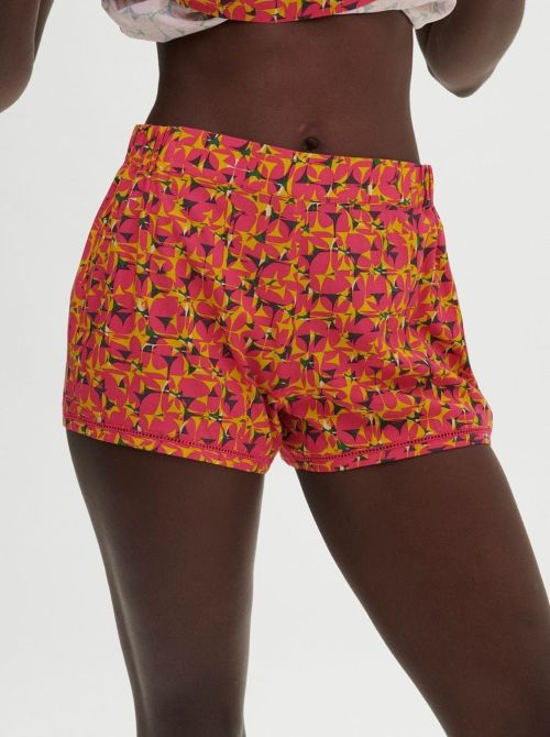 Songe pyjama short, imprimé groovy