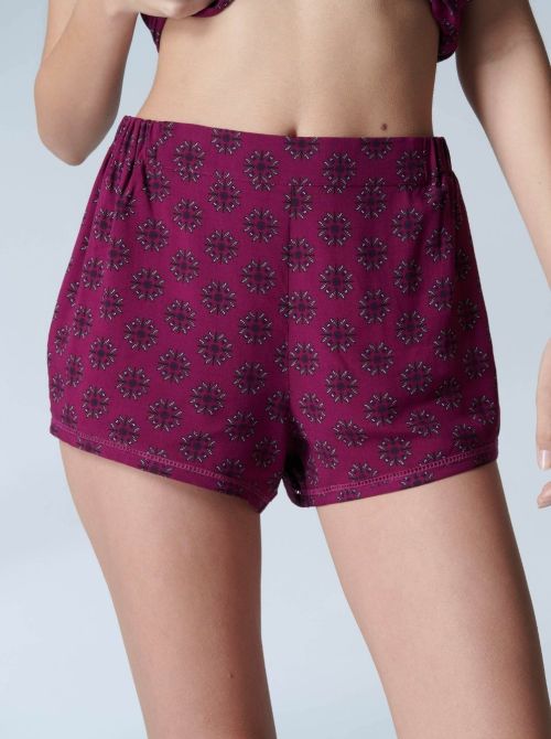 Songe pyjama short, imprimé libellule