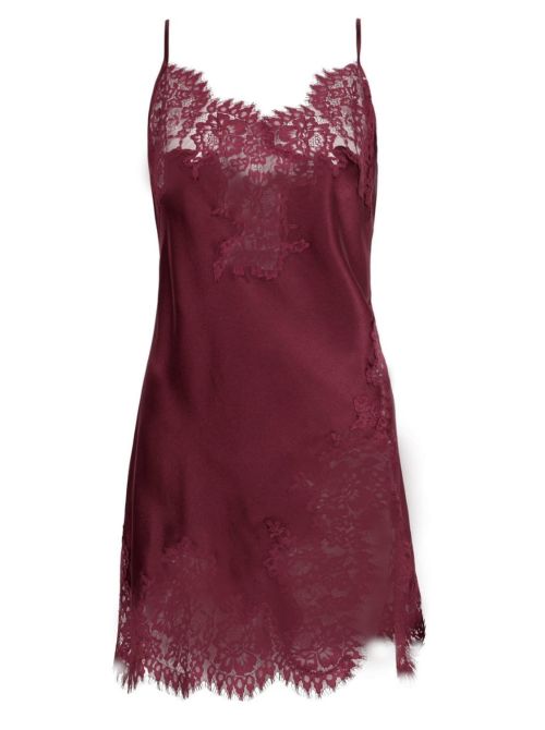 Ruby nightdress in silk and lace