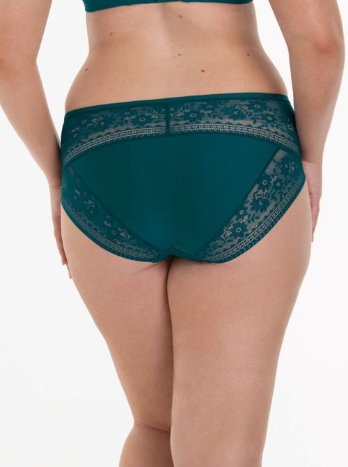 Rosemary high briefs, smeraldo