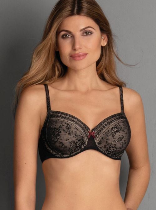 Fleur Reggiseno con ferretto, nero