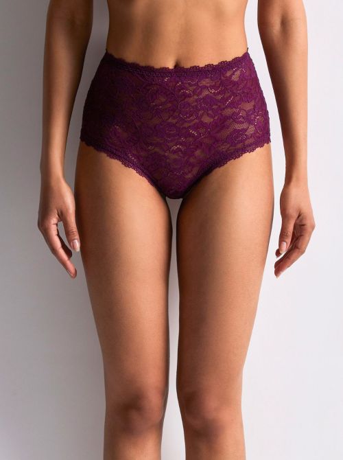 Rosessence  highwaisted briefs, berry AUBADE