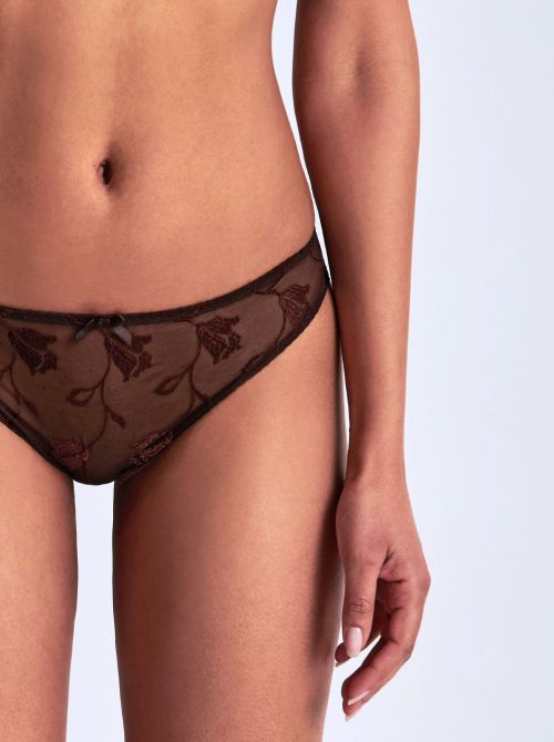 Softessence thong, espresso AUBADE