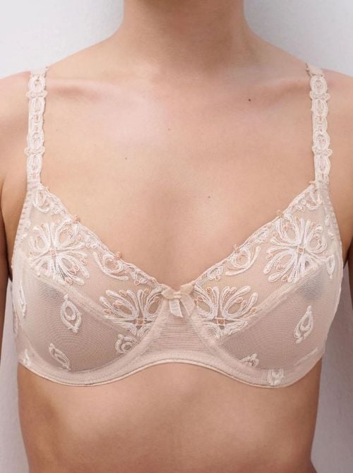 Champs Elysées underwired bra, nude CHANTELLE