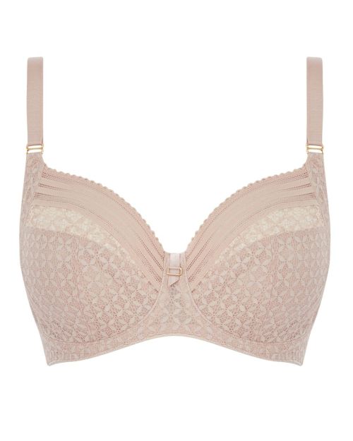 Viva Lace Reggiseno con ferretto e supporto laterale, beige