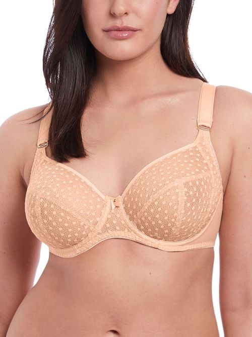 Starlight Reggiseno con ferretto e supporto laterale Coppa J-O, caramello