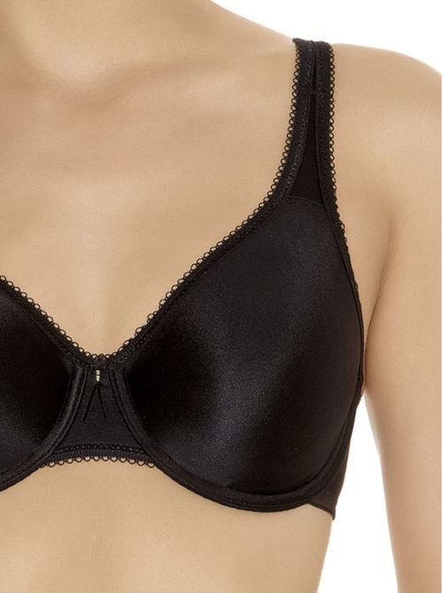 Basic Beauty Reggiseno con ferretto, nero