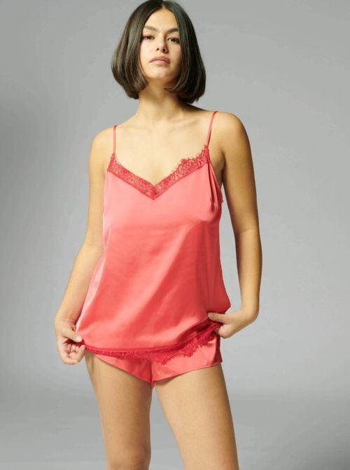 Satin Secrets short, quarzo rosa