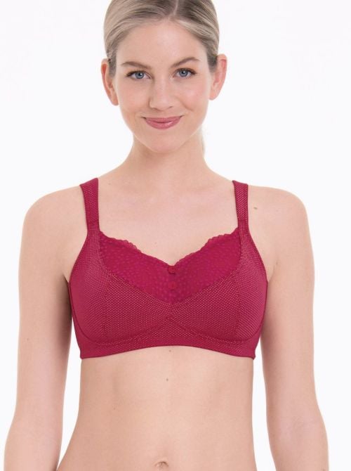 Orely 5782X Reggiseno per protesi, cherry red