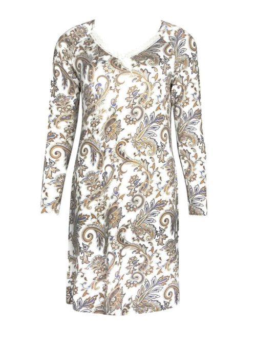 Evasion Cashmere camicia da notte, ocre evasion ANTIGEL
