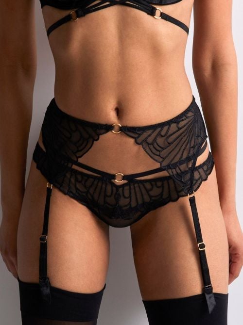 L'indomptable suspenders, afterdark AUBADE