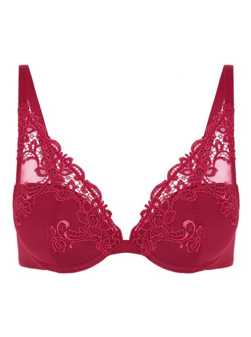 Saga Reggiseno push up, rosso