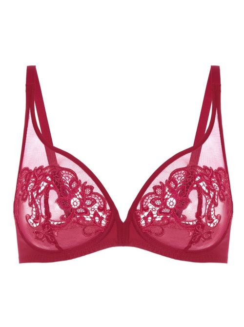 Saga Reggiseno con ferretto, rosso