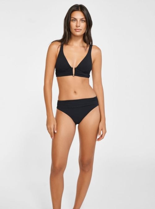 Honesty reggiseno a triangolo per bikini, nero