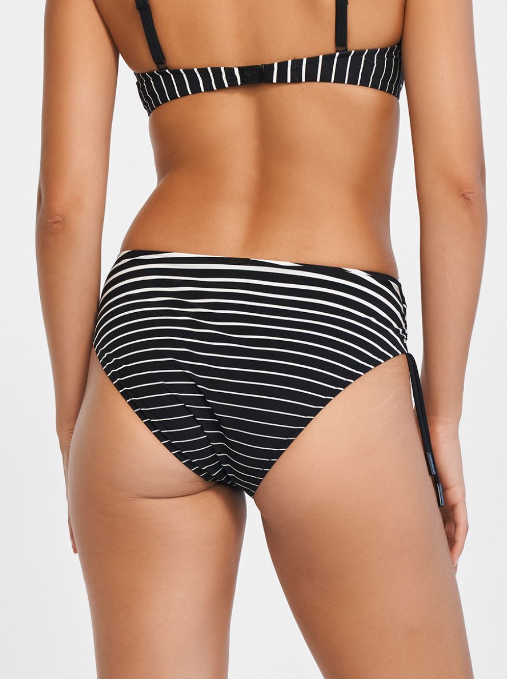 Slip Bikini Uomo Joe Mesh Snyder - Mutandina Traspirante In Nero/Bianco, 80% Poliammide E 20% Elastan, Lavaggio A Mano - 2