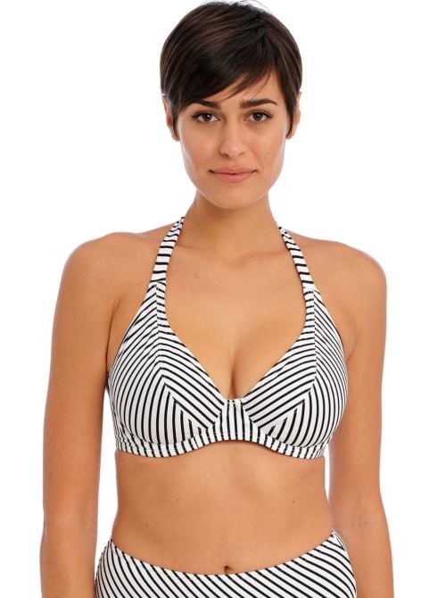 Jewel Cove Reggiseno con ferretto per bikini, bianco e nero