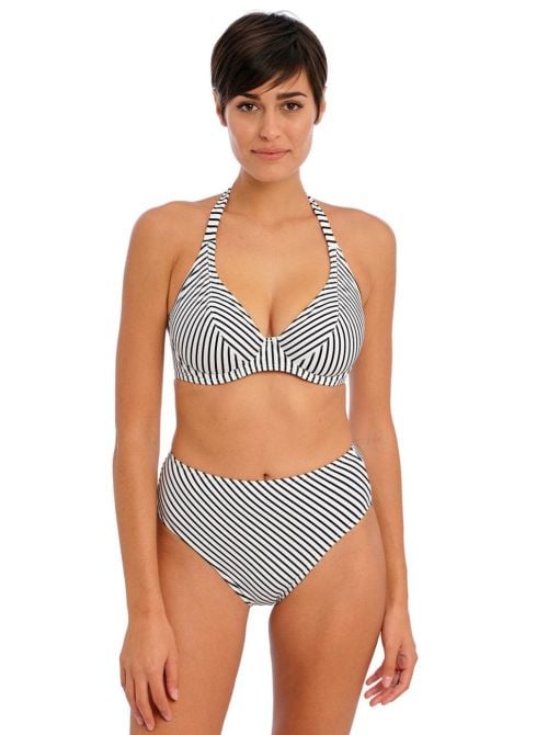 Jewel Cove Reggiseno con ferretto per bikini, bianco e nero