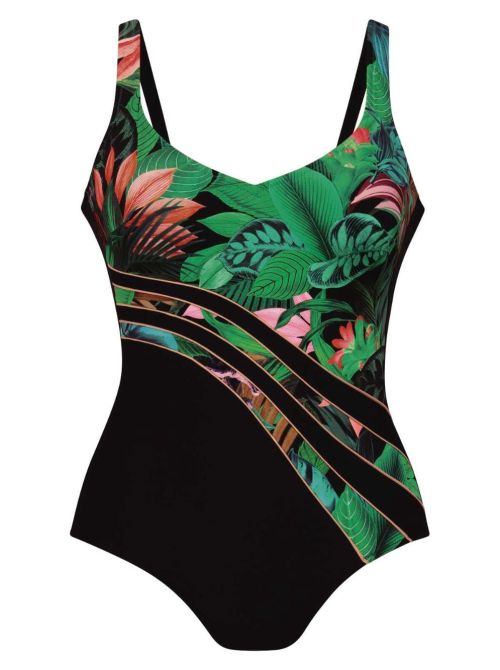 Luella one-piece swimsuit, emerald