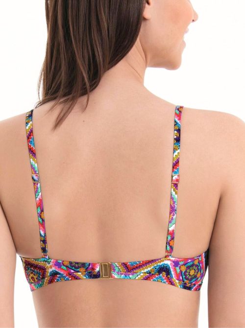 Minou reggiseno per bikini senza ferretto, patchwork