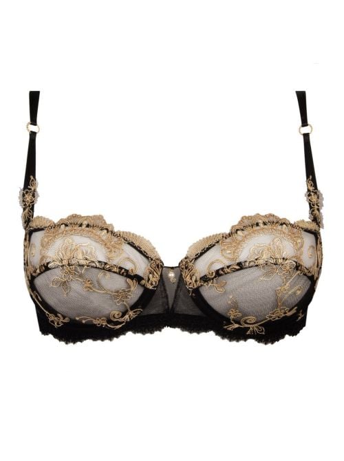 Deesse en Glam reggiseno a balconcino, or glamour