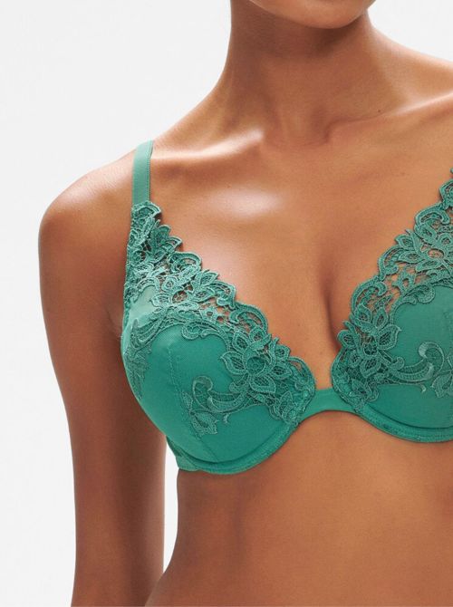 Saga Reggiseno push up, vert garden