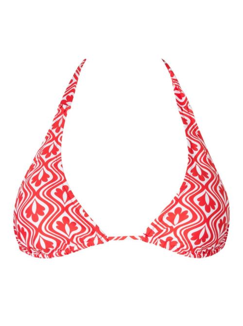 La Relax triangle bikini bra, coral ANTIGEL