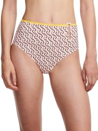 Authentic highwaisted bkini brief, pattern