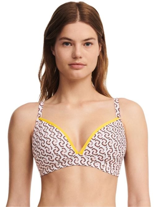 Authentic bikini bra, pattern