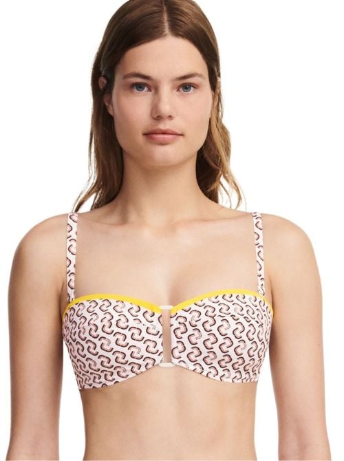 Authentic reggiseno a fascia per bikini, fantasia