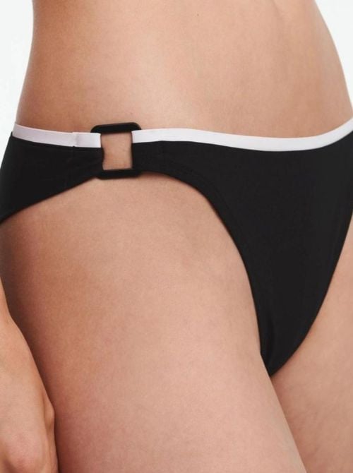 Authentic tanga per bikini, nero