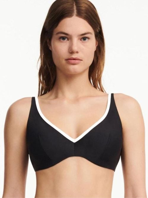 Authentic bikini bra, black