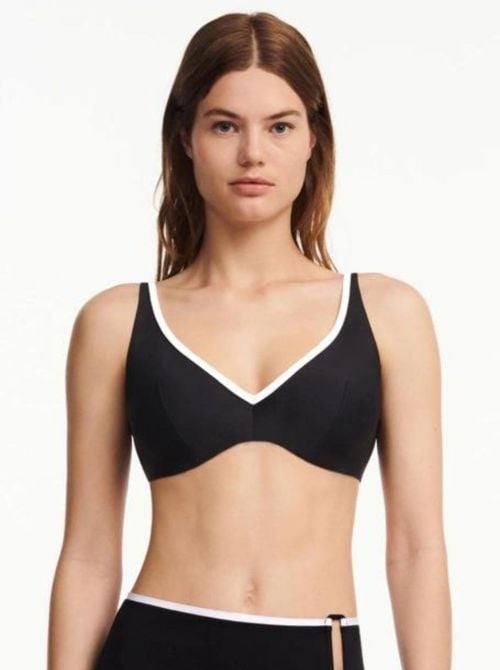 Authentic bikini bra, black