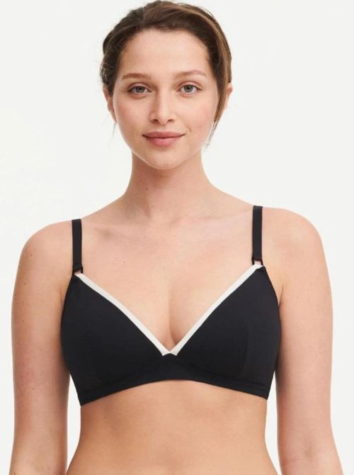 Authentic bikini bra, black