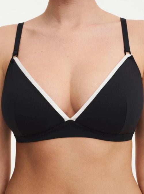 Authentic triangolo per bikini, nero