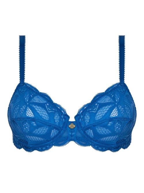 Stricto Sensuelle Seduction wired bra, cobalt