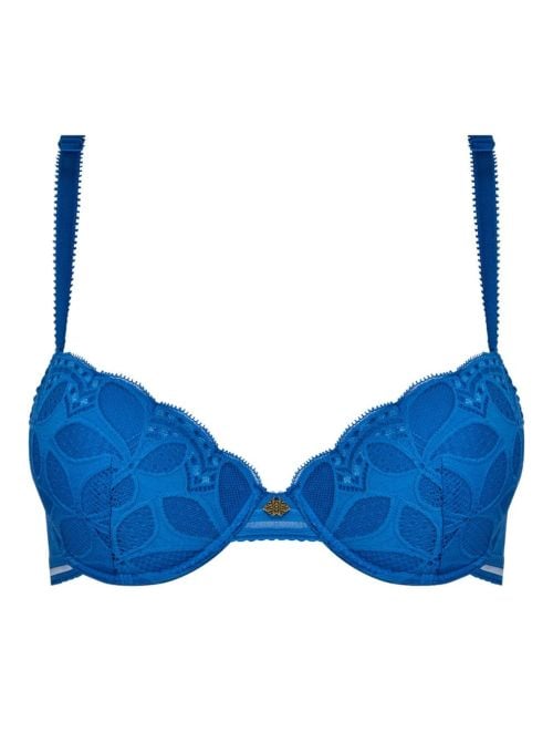 Stricto Sensuelle Seduction wired bra, cobalt ANTIGEL